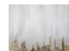 Immagine aggiuntiva di Quadro moderno oro grigio texture materiche e riflessi metallici 100x80 astra