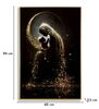 Quadro religioso profilo intenso maternit&agrave; scintille materiche con effetti oro 60x90 COLORI E LUCI - foto 6