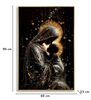 Quadro moderno nativit&agrave; iconico profondi contrasti gentili e riflessi laccati 60x90 COLORI E LUCI - foto 6
