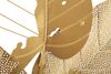 Particolare di Quadro in metallo foglie strappate oro 53x84,5  41195