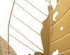 Ulteriore dettaglio di Quadro in metallo foglie strappate oro 53x84,5  41195