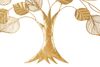 Immagine aggiuntiva di Quadro pannello decorativo in metallo albero oro 81x78  41193