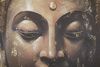 Immagine aggiuntiva di Quadro 100x100 Buddha con sfondo scuro e particolari oro  41018