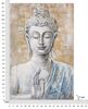 Quadro moderno mezzo busto Buddha 80x120 antichizzato particolari dipinti 41016 COLORI E LUCI - foto 5
