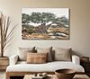 Quadro lungo orizzontale ulivo magia mediterranea rurale 120x80  43392 - foto 4