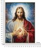 Quadro Ges&ugrave; sacro cuore 72x102 decorazione sacra moderna  43992 - foto 6