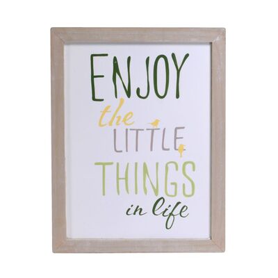 Quadro scritta ENJOY 30x40cm  37649