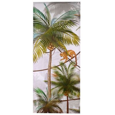 Quadro con scimmia che gioca 55x135cm nella foresta  38371