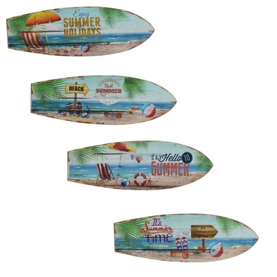 Quadri forma surf mare spiaggia 60x20 20x60 37442 COLORI E LUCI