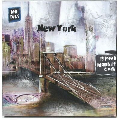 Quadro New York 50x50cm 12325 COLORI E LUCI