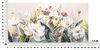 Quadro lungo orizzontale piante verdi e fiori bianchi e rossi 120x60  41006 - foto 5