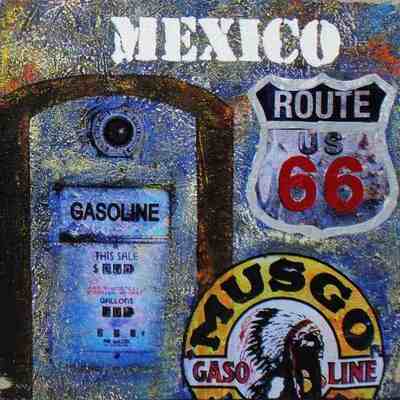 Quadro Mexico 50x50cm 12332 COLORI E LUCI