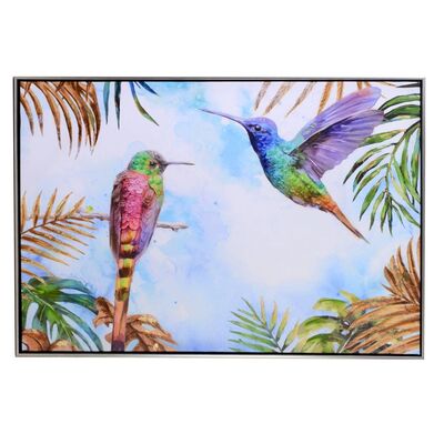 Quadro con colibr&igrave; di giorno 92x62cm 39357 COLORI E LUCI