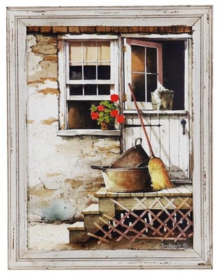 Quadro AW-0415 36x46-veranda COLORI E LUCI