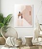 Immagine aggiuntiva di Quadro moderno con due donne sulle scale 80x100cm  40359