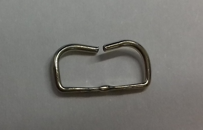 Gancetti cromati per lampadari gocce cristallo CLIPS CROMO LUCI E COLORI
