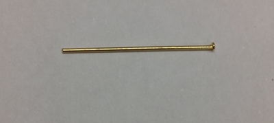 Spilli oro per lampadari gocce cristallo 2,5cm 34658 LUCI E COLORI