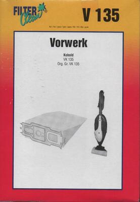 Sacchetti compatibili FOLLETTO VK135 aspirapolvere VORWERK 2933 FILTER CLEAN