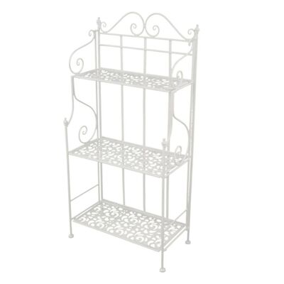 Scaffale avorio 3 piani largo 59cm  37708