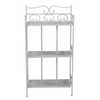 Seconda foto Scaffale bianco avorio 3 ripiani new largo 47cm