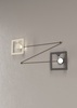Applique doppia con sistema decentrabile e modulare a cornici luminose  44319