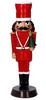 Soldatino rosso con albero di Natale alto 25,5cm  39596