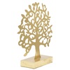 Particolare di Decorazione albero gold 31cm in metallo dorato  40270