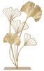 Foglie ginkgo soprammobile zen scultura ispirata alla natura 26x11,5x44,5  43139