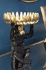 Statuetta scimmia svuota tasche con casco di banane 23x31,5  41759 - foto 5
