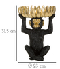 Statuetta scimmia svuota tasche con casco di banane 23x31,5  41759 - foto 6