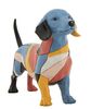 Immagine aggiuntiva di Cane bassotto puzzle vivace decorazione moderna soprammobile 32,5x9,7x20,5  4