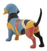 Cane bassotto puzzle vivace decorazione moderna soprammobile 32,5x9,7x20,5  42916 - foto 6