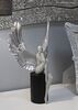Decorazione da appoggio angelo seduto brilli argento 24x8x34  42911 - foto 4