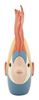 Ulteriore dettaglio di Coloratissimo pesce decoro puzzle soprammobile 28x8x25  42917