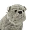 Ulteriore dettaglio di Soprammobile soggiorno piccolo cagnolino brilli argento 17x11x14  42907