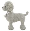 Particolare di Decorazione moderna da appoggiare piccolo cane barboncino 14,5x10x15  42909