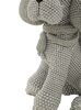 Ulteriore dettaglio di Piccola decorazione cane barboncino seduto brilli argento 14,5x10x19  42908