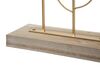 Particolare di Soprammobile grande oro e legno decapato 56x57cm per appoggio su madia  42415