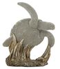 Immagine aggiuntiva di Decorazione marina tartaruga brilli argentati 19x10,5x22 idea regalo  42906
