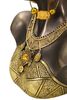 Statua etnica viso di donna africana con turbante mod. B 21x15x34  41764 - foto 4