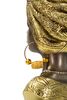Statua etnica viso di donna africana con turbante mod. D 15x12x28  41766 - foto 5