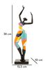 Statuetta moderna donna danza puzzle di colori 12,5x10x38  42914 - foto 7
