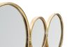Particolare di Decorazione appesa parete riflesso cerchi specchiati 100x51,5  42646