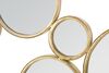 Ulteriore dettaglio di Decorazione appesa parete riflesso cerchi specchiati 100x51,5  42646