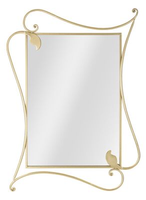 Specchio da arredo design rettangolare motivo gentile 80x110  41616