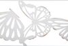 Speccho bianco da arredo di forma allungata farfalle 85x115  41618 - foto 4
