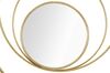 Immagine aggiuntiva di Specchio oro glamour 34 cm decoro cerchi glamour 80cm  41842