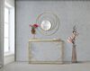 Specchio oro glamour 34 cm decoro cerchi glamour 80cm  41842 - foto 4