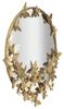 Particolare di Specchio cornice decorata motivo farfalle 74cm  41612