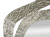 Immagine aggiuntiva di Specchio con cornice decorativa argento in metallo 66x75  42558